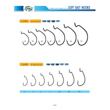 Good Quality off Shank Wide Gap Hook Fishing Hook